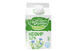 Кефир Северная Долина 3,2% п/п 450 г