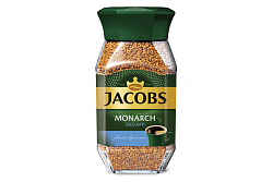 Кофе растворимый Jacobs Monarch Decaff без кофеина 95 г