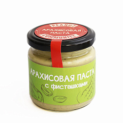 Паста арахисовая Фисташковая | 180 г | Peanut Community. Основа здоровья Уфа. Доставка продуктов.