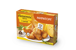 Наггетсы Мираторг куриные с сыром 300 г